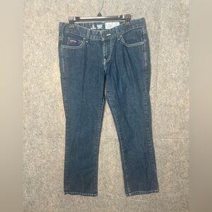 Lapco FR Woman Size 6 Flame Resistant‎ Work Blue Denim Jean Pants